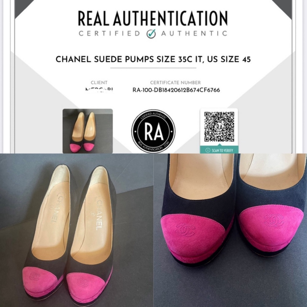 Authentic Chanel Pumps size 35C